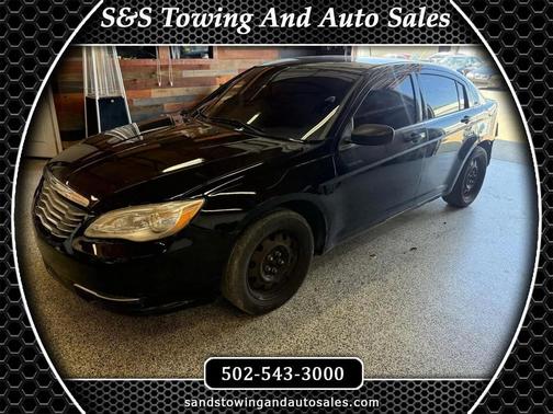 Black 2012 Chrysler 200 LX