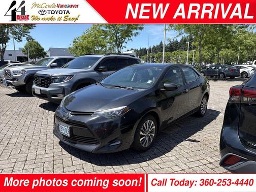 Black Sand Pearl 2019 Toyota Corolla XLE
