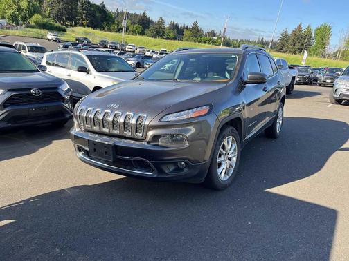 Granite Crystal Metallic Clearcoat 2015 Jeep Cherokee Limited