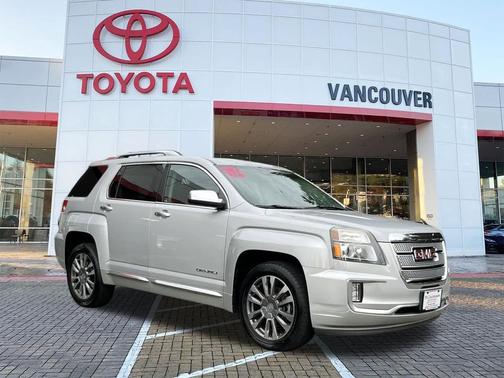 Quicksilver Metallic 2016 GMC Terrain Denali