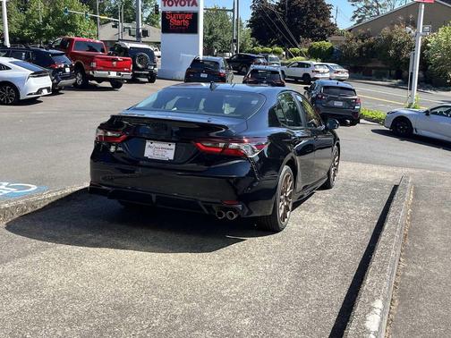 Midnight Black Metallic 2023 Toyota Camry SE
