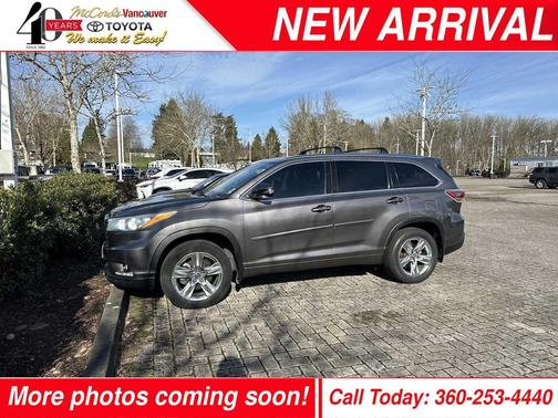 2016 Toyota Highlander Limited Platinum