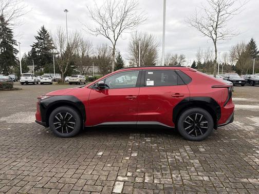Supersonic Red 2026 Toyota bZ XLE Plus