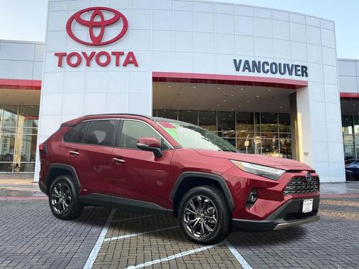 Ruby Flare Pearl 2023 Toyota RAV4 Hybrid Limited