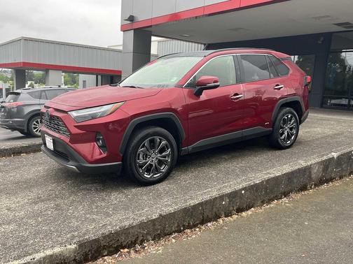 Ruby Flare Pearl 2023 Toyota RAV4 Hybrid Limited