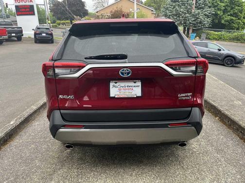 Ruby Flare Pearl 2023 Toyota RAV4 Hybrid Limited