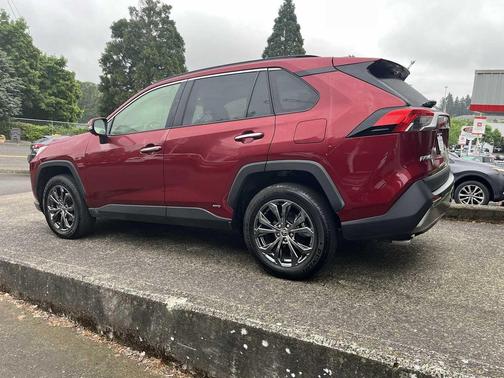 Ruby Flare Pearl 2023 Toyota RAV4 Hybrid Limited