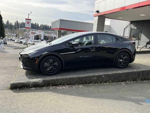 Midnight Black Metallic 2025 Toyota Prius LE