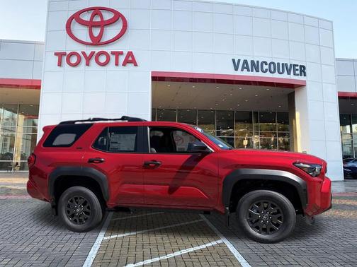 Supersonic Red 2026 Toyota 4Runner SR5