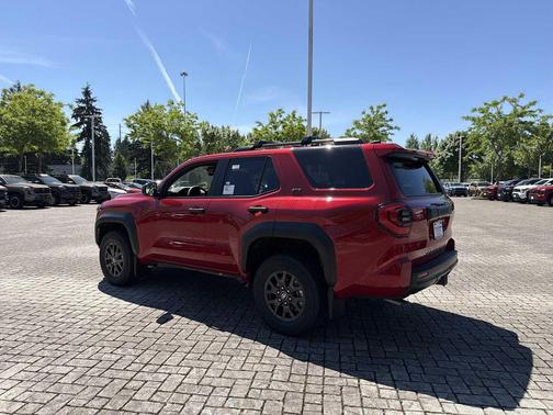 Supersonic Red 2026 Toyota 4Runner SR5
