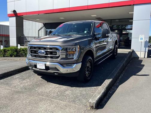 Stone Gray Metallic 2021 Ford F-150 XLT