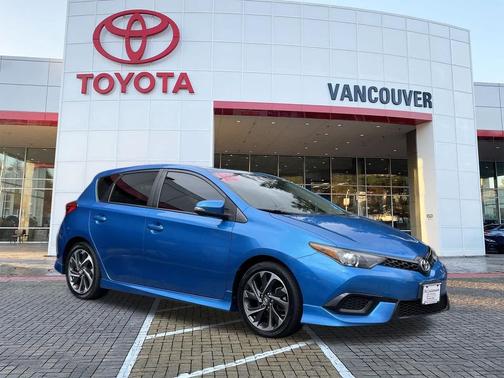 Electric Storm Blue 2018 Toyota Corolla iM Base