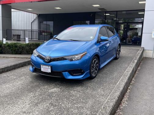Electric Storm Blue 2018 Toyota Corolla iM Base