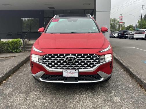 Calypso Red 2023 Hyundai SANTA FE HEV SEL Premium