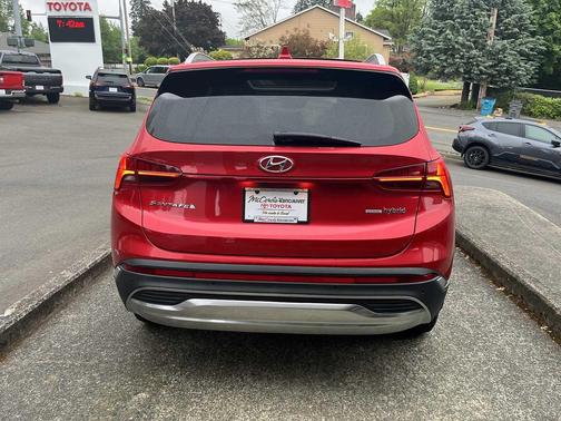 Calypso Red 2023 Hyundai SANTA FE HEV SEL Premium