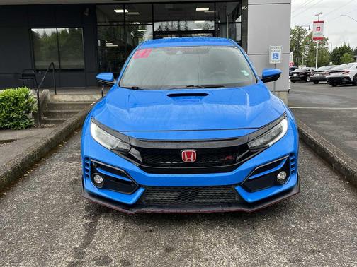 Boost Blue Pearl 2021 Honda Civic Type R Touring