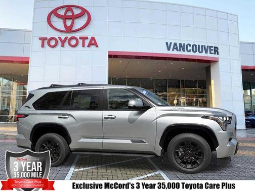 Celestial Silver Metallic 2026 Toyota Sequoia Platinum