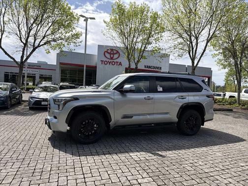 Celestial Silver Metallic 2026 Toyota Sequoia Platinum