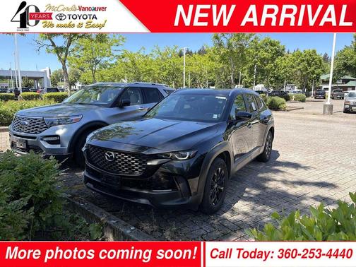 Jet Black Mica 2025 Mazda CX-50 2.5 S Premium Package