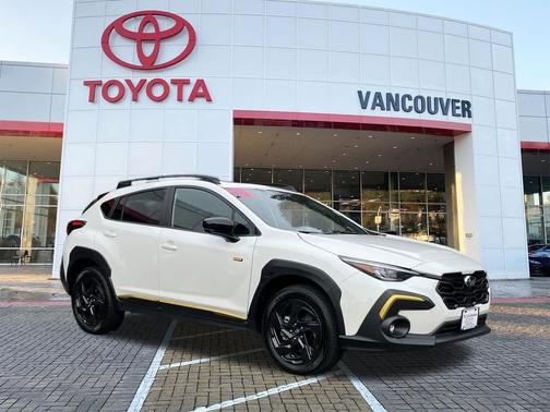 Crystal White Pearl 2024 Subaru Crosstrek Sport