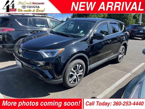Black 2018 Toyota RAV4 LE
