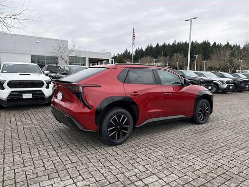 Supersonic Red 2026 Toyota bZ XLE Plus