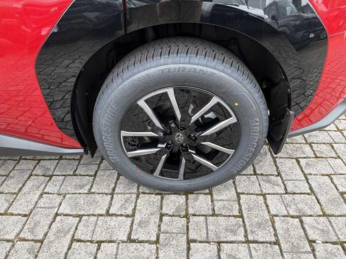 Supersonic Red 2026 Toyota bZ XLE Plus