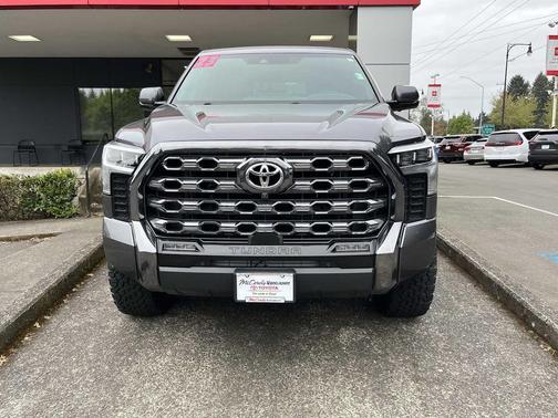 Magnetic Gray Metallic 2023 Toyota Tundra Platinum