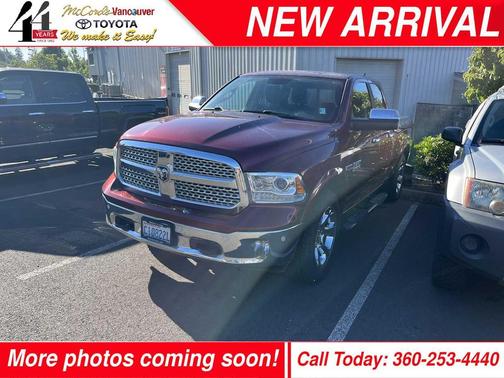 Delmonico Red Pearlcoat 2017 RAM 1500 Laramie