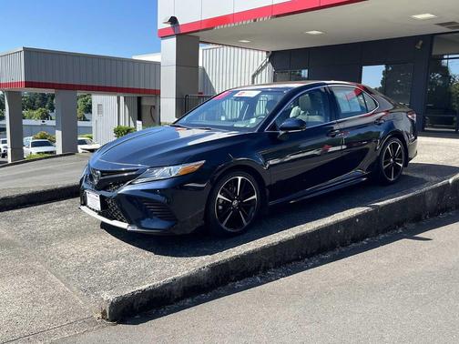 Galactic Aqua Mica 2020 Toyota Camry XSE