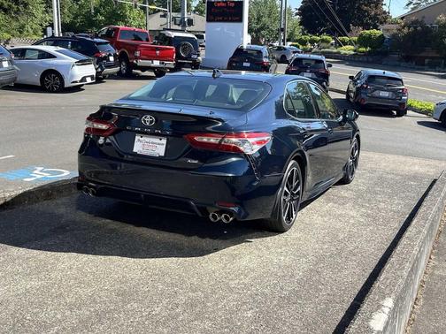 Galactic Aqua Mica 2020 Toyota Camry XSE