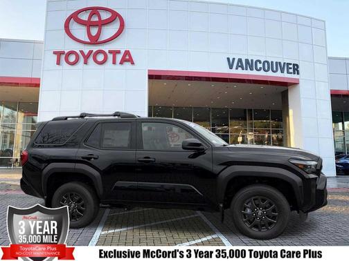 Black 2026 Toyota 4Runner SR5