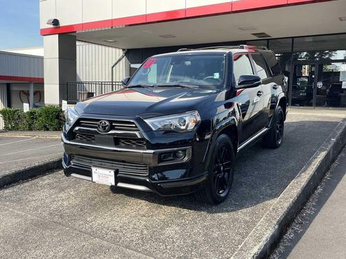Midnight Black Metallic 2021 Toyota 4Runner Nightshade Special Edition