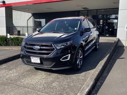 Shadow Black 2018 Ford Edge Sport