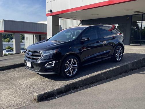Shadow Black 2018 Ford Edge Sport