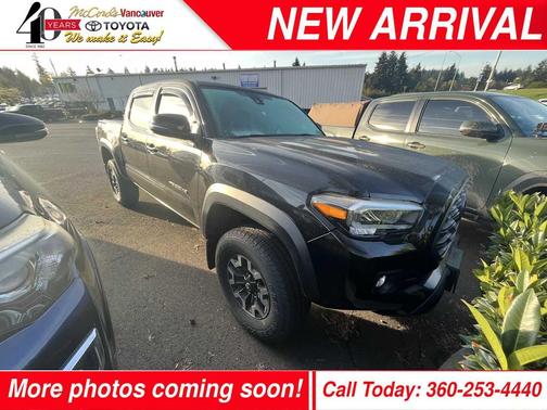 Midnight Black Metallic 2021 Toyota Tacoma TRD Off Road