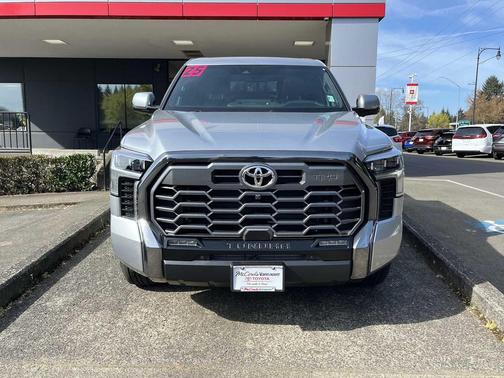 Celestial Silver Metallic 2025 Toyota Tundra Platinum