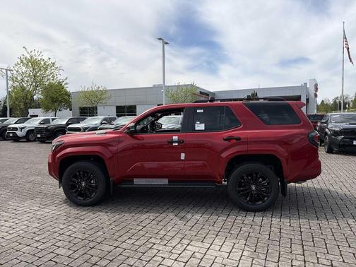 Supersonic Red 2026 Toyota 4Runner Hybrid Platinum