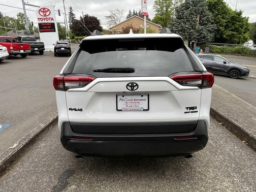 Super White 2021 Toyota RAV4 TRD Off-Road