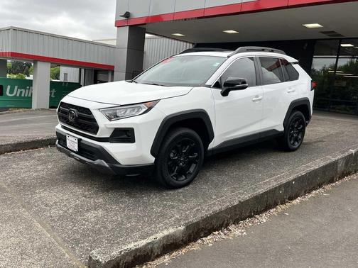 Super White 2021 Toyota RAV4 TRD Off-Road
