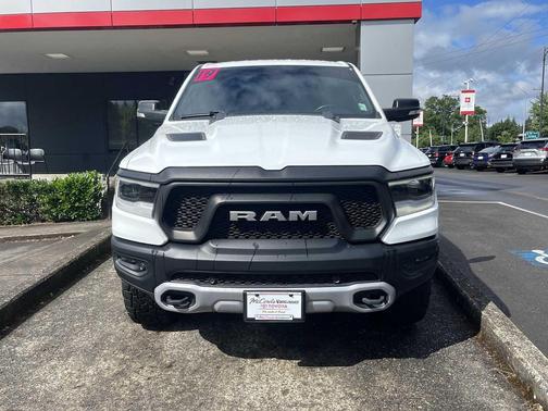 Bright White Clearcoat 2019 RAM 1500 Rebel