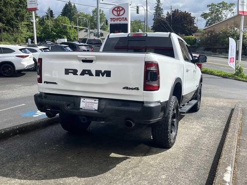 Bright White Clearcoat 2019 RAM 1500 Rebel
