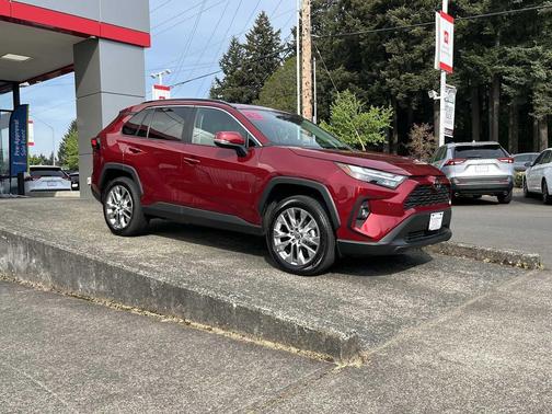 Ruby Flare Pearl 2024 Toyota RAV4 XLE Premium