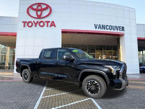 Midnight Black Metallic 2024 Toyota Tundra SR5