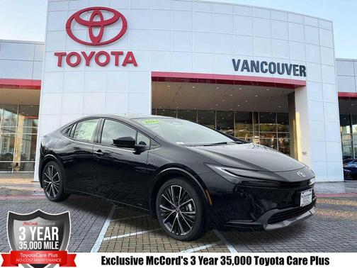Midnight Black Metallic 2024 Toyota Prius Limited