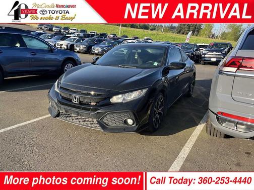 CRYSTAL BLACK PEARL BLAC 2018 Honda Civic Manual
