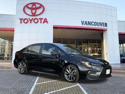 Black Sand Pearl 2020 Toyota Corolla SE