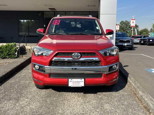 Barcelona Red Metallic 2015 Toyota 4Runner Limited