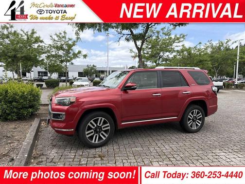 Barcelona Red Metallic 2015 Toyota 4Runner Limited