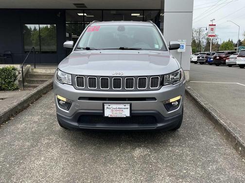 Billet Silver Metallic Clearcoat 2020 Jeep Compass Latitude